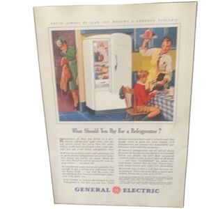 Vintage 1941 General Electric What Should You Pay Ad Advertisement